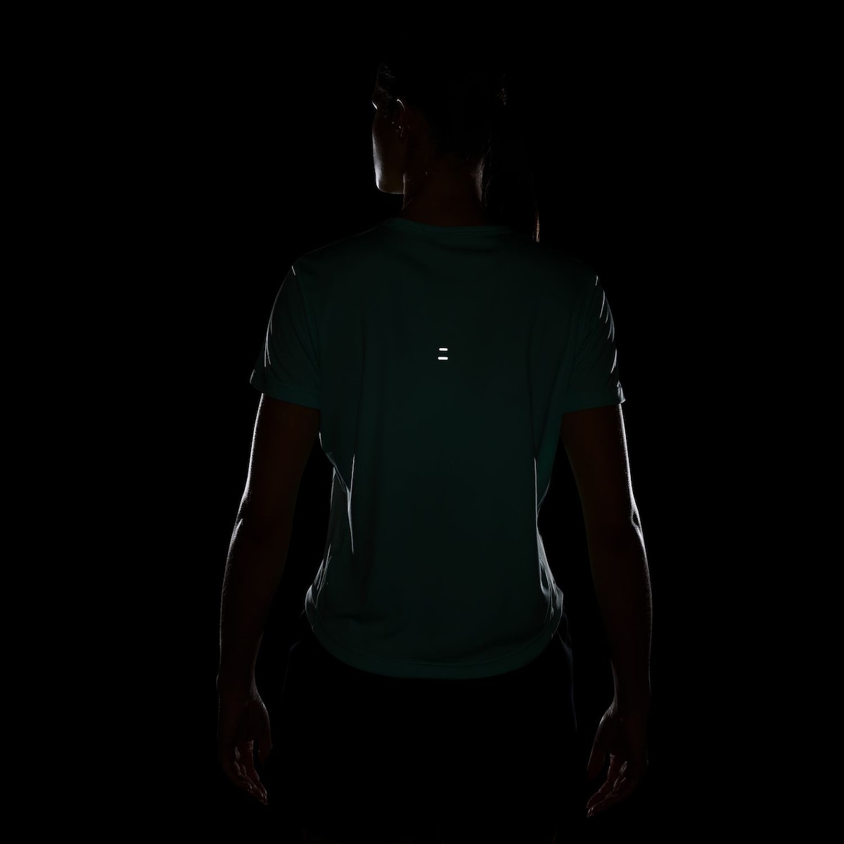 T-shirt de Mulher Tempo Swoosh Verde-5