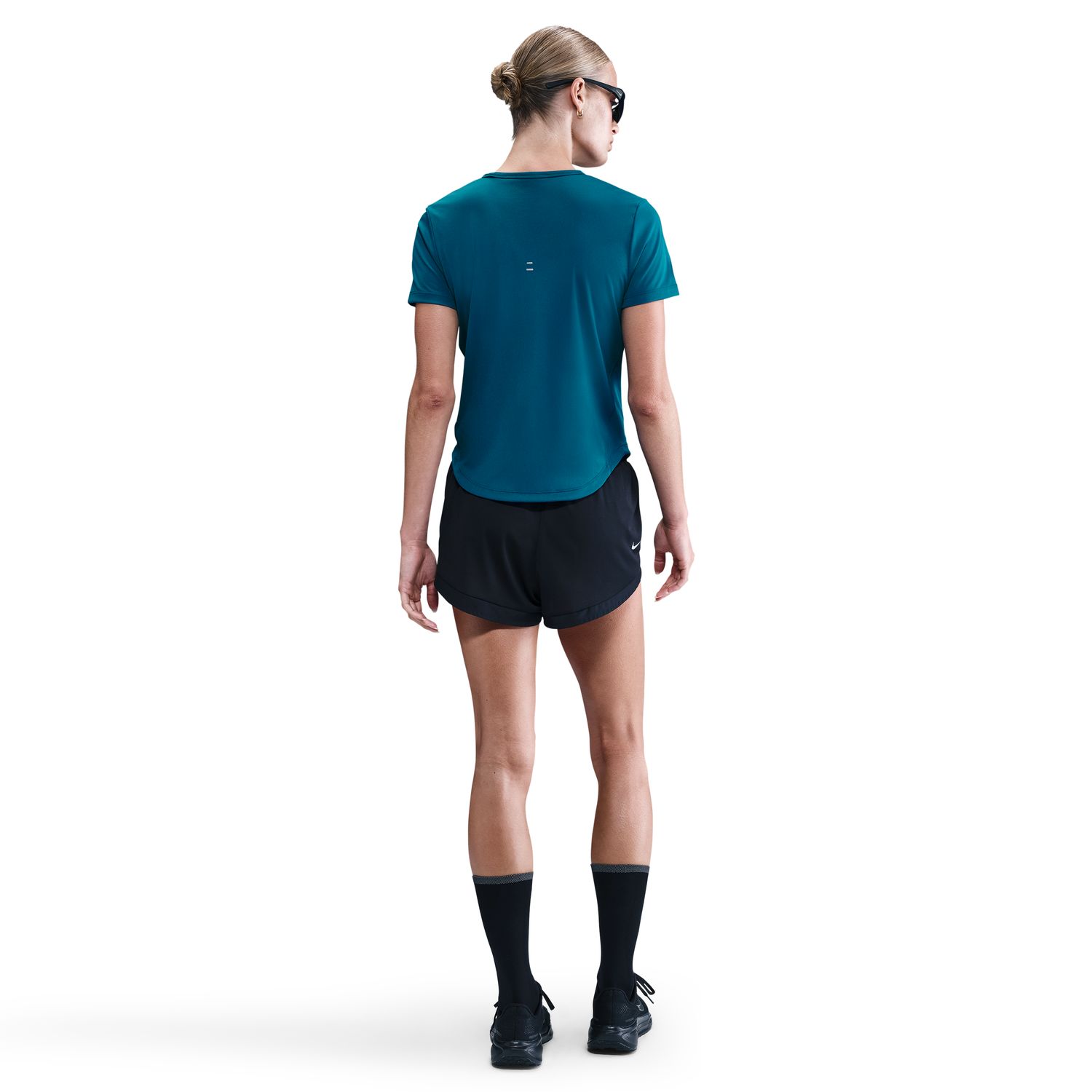 T-shirt de Mulher Tempo Swoosh Verde-2