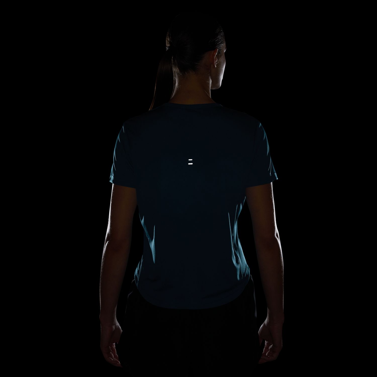 T-shirt de Mulher Tempo Swoosh Verde-5