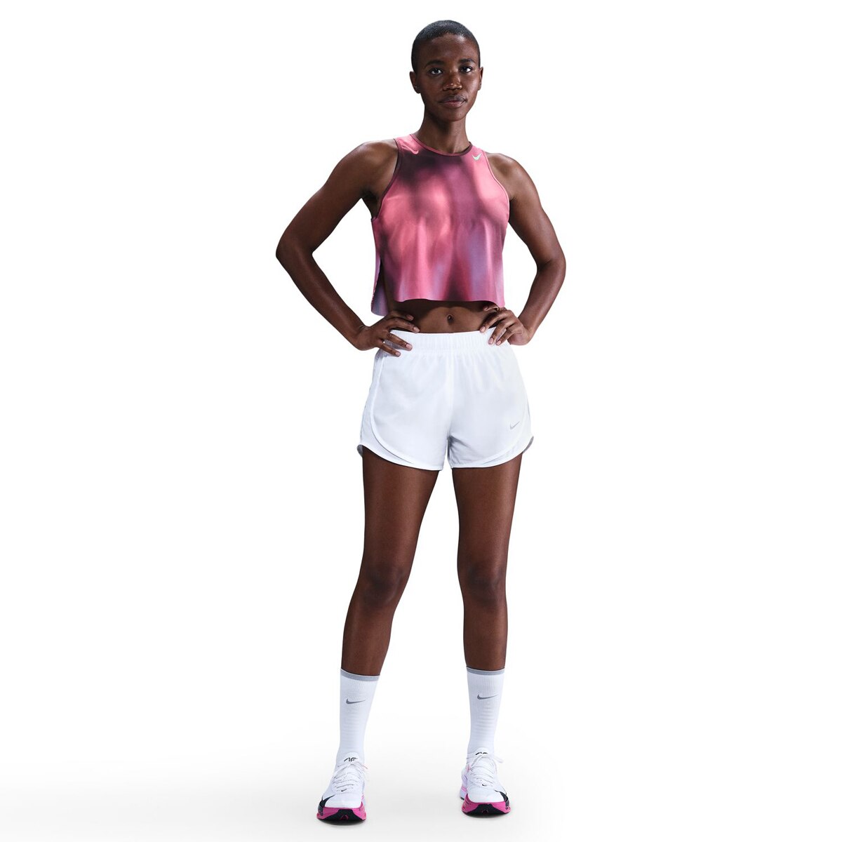 T-shirt de Mulher AeroSwift Fúcsia-5