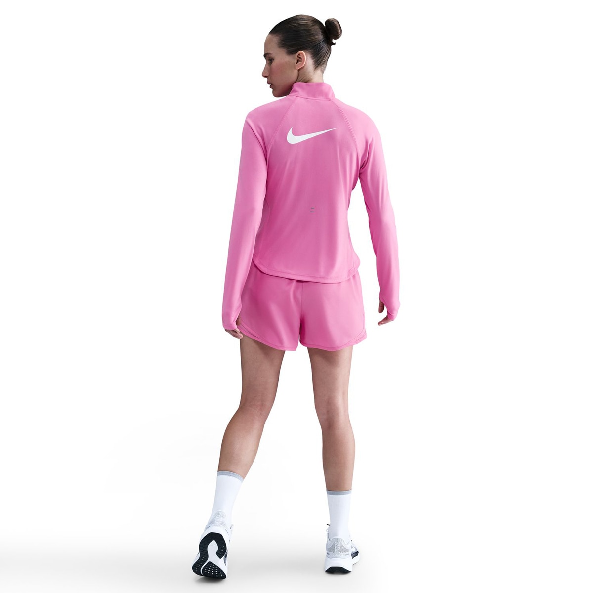 T-shirt de Mulher Tempo Swoosh Run Rosa-2