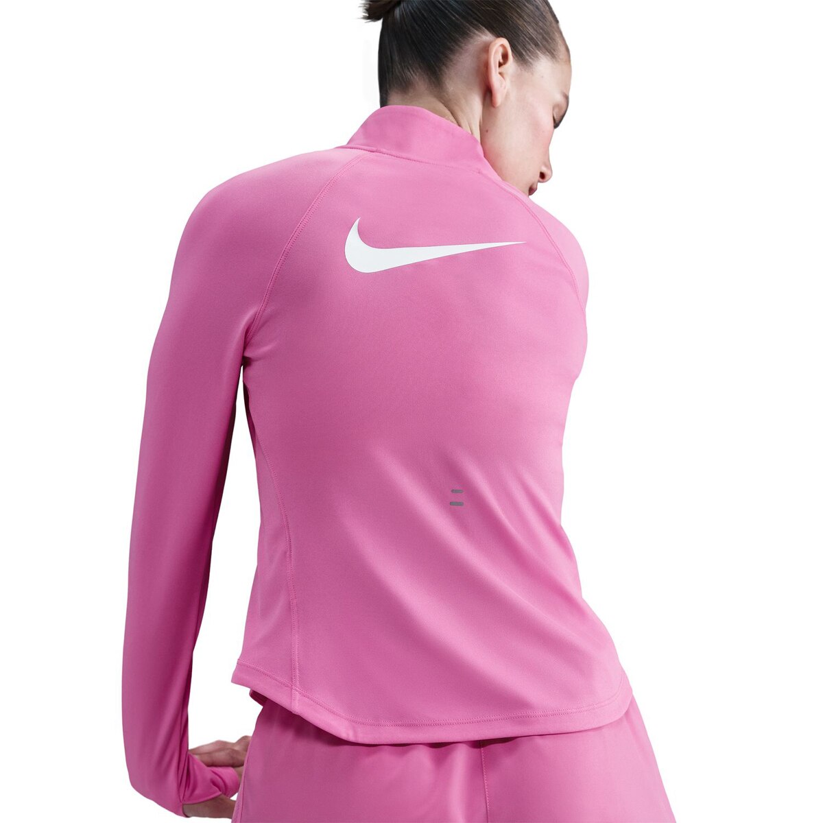 T-shirt de Mulher Tempo Swoosh Run Rosa-4