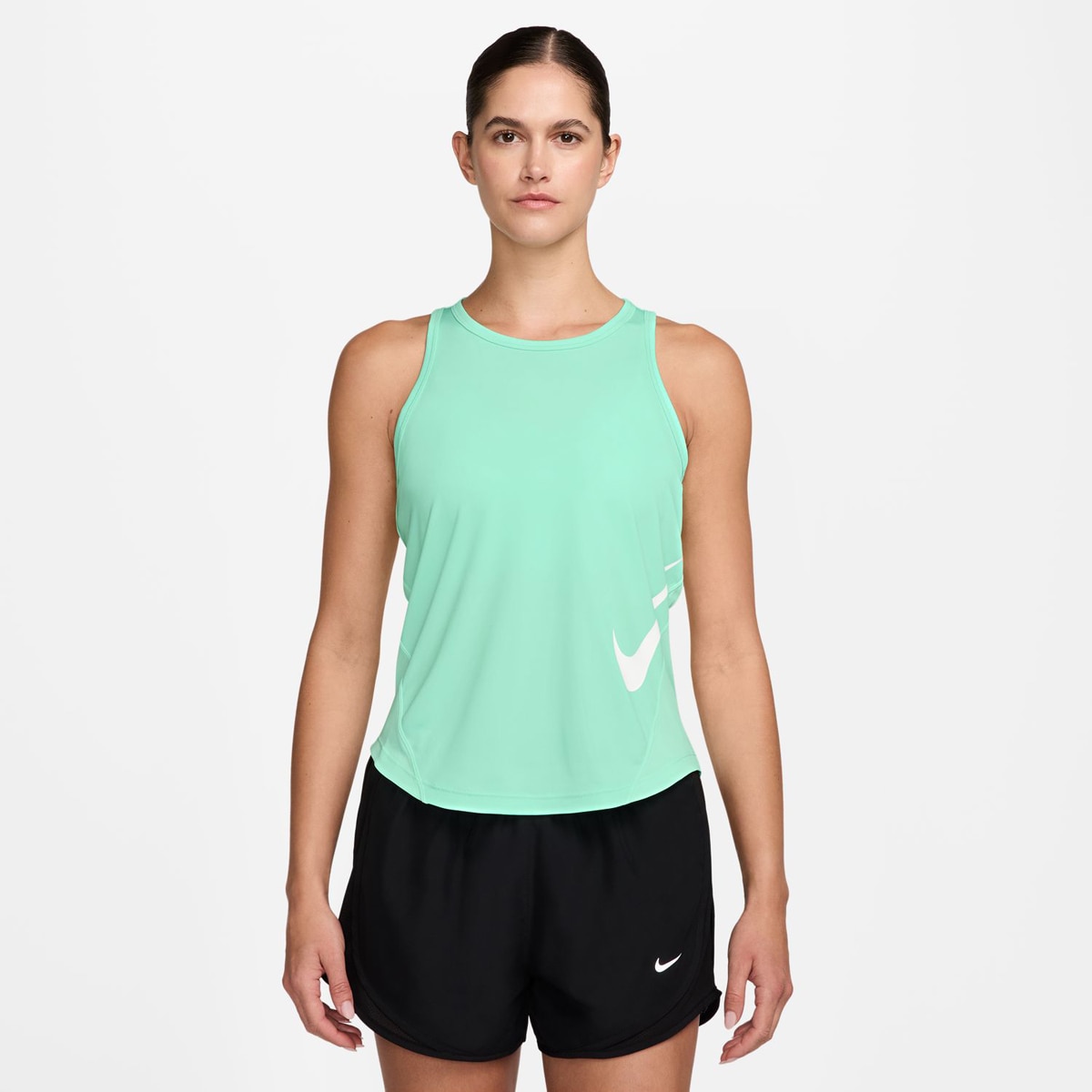 T-shirt de Mulher Tempo Swsh Hbr Dri-FIT Tank Verde-1