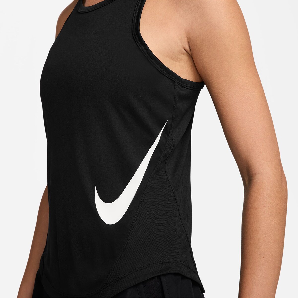 T-shirt de Mulher Tempo Swsh Hbr Dri-FIT Tank Preto-3