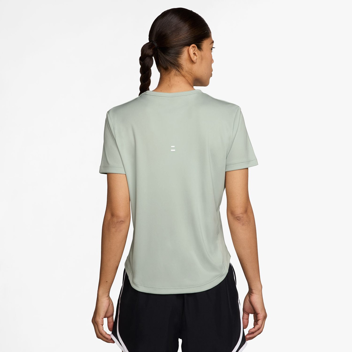 T-shirt de Mulher Tempo Swoosh Run Cinzento-2