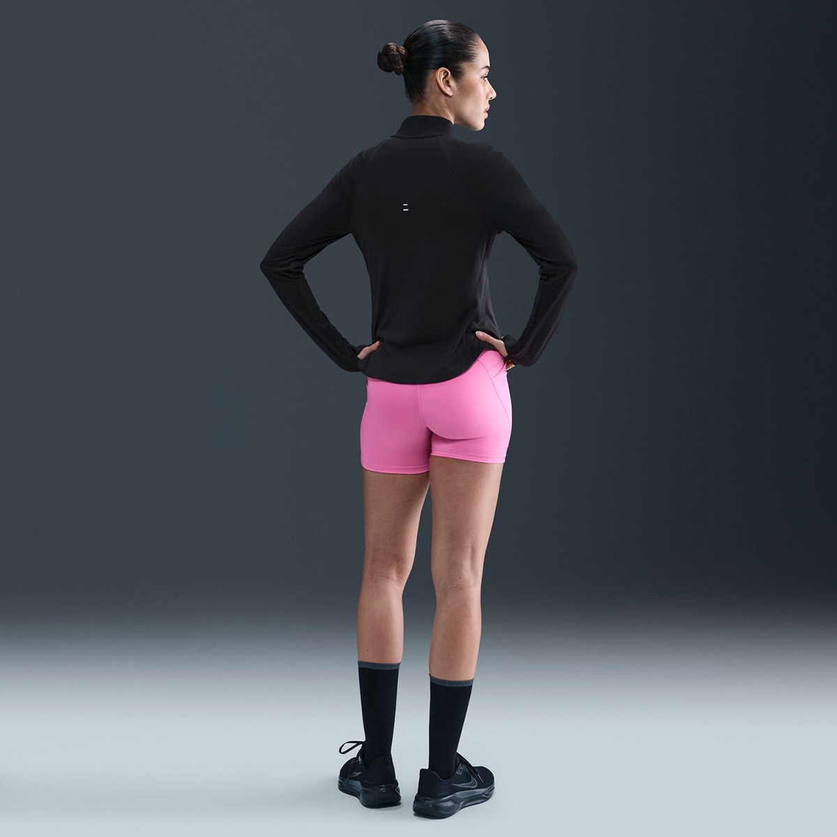 T-shirt de Mulher Tempo Preto-2
