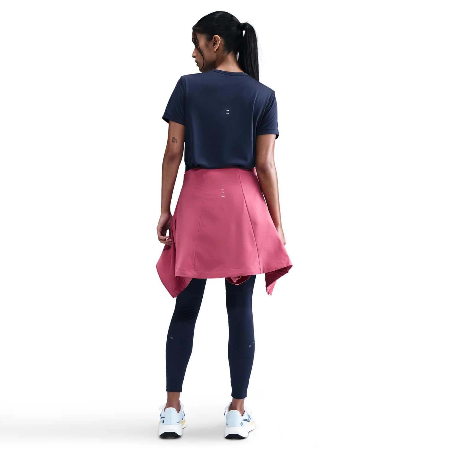 T-shirt de Mulher Tempo Azul-marinho-2