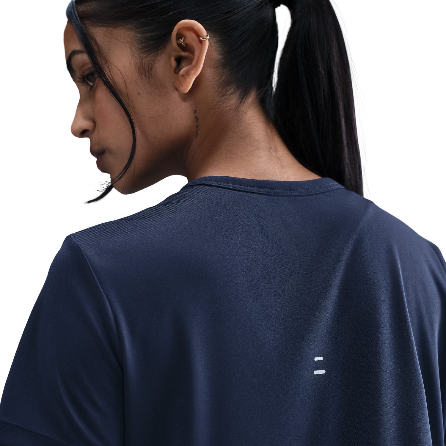 T-shirt de Mulher Tempo Azul-marinho-4