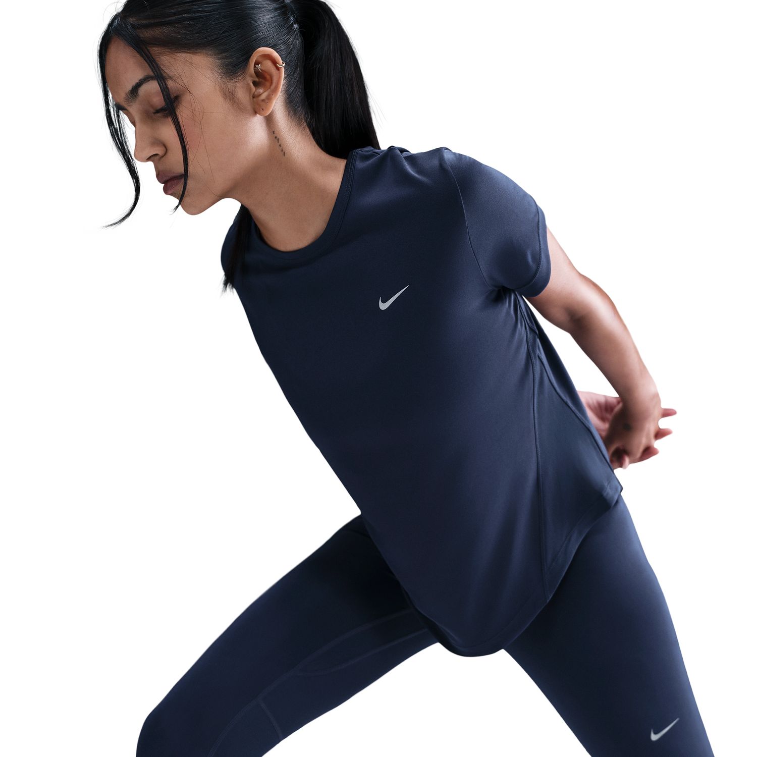 T-shirt de Mulher Tempo Azul-marinho-5