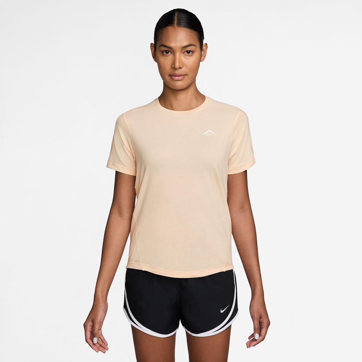 T-shirt de Mulher Trail Bege-1
