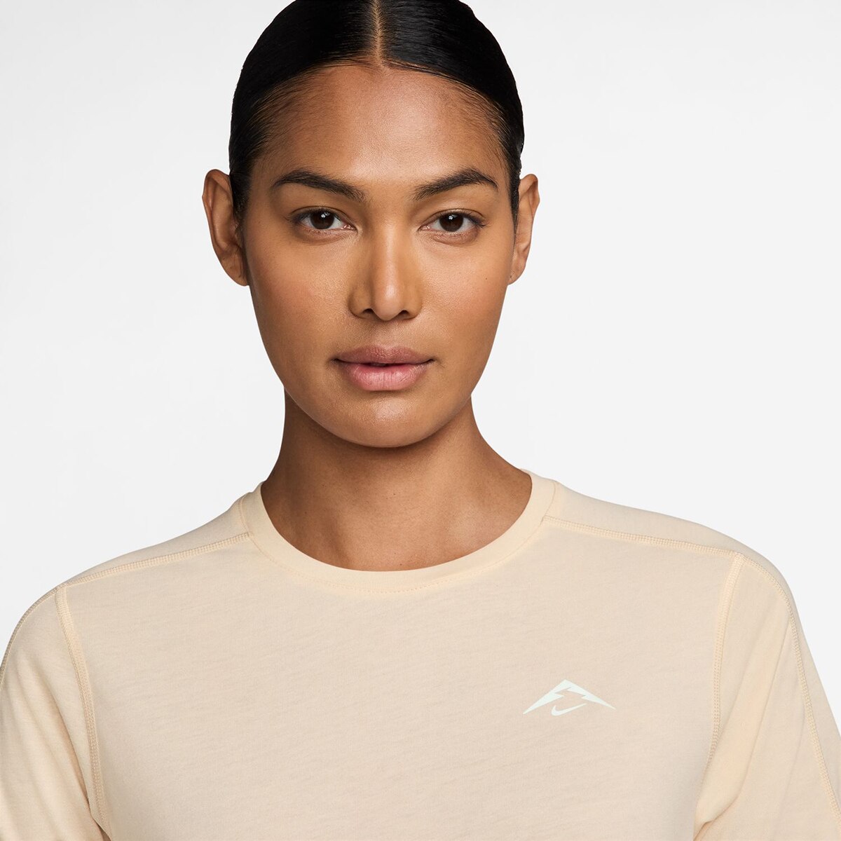 T-shirt de Mulher Trail Bege-3