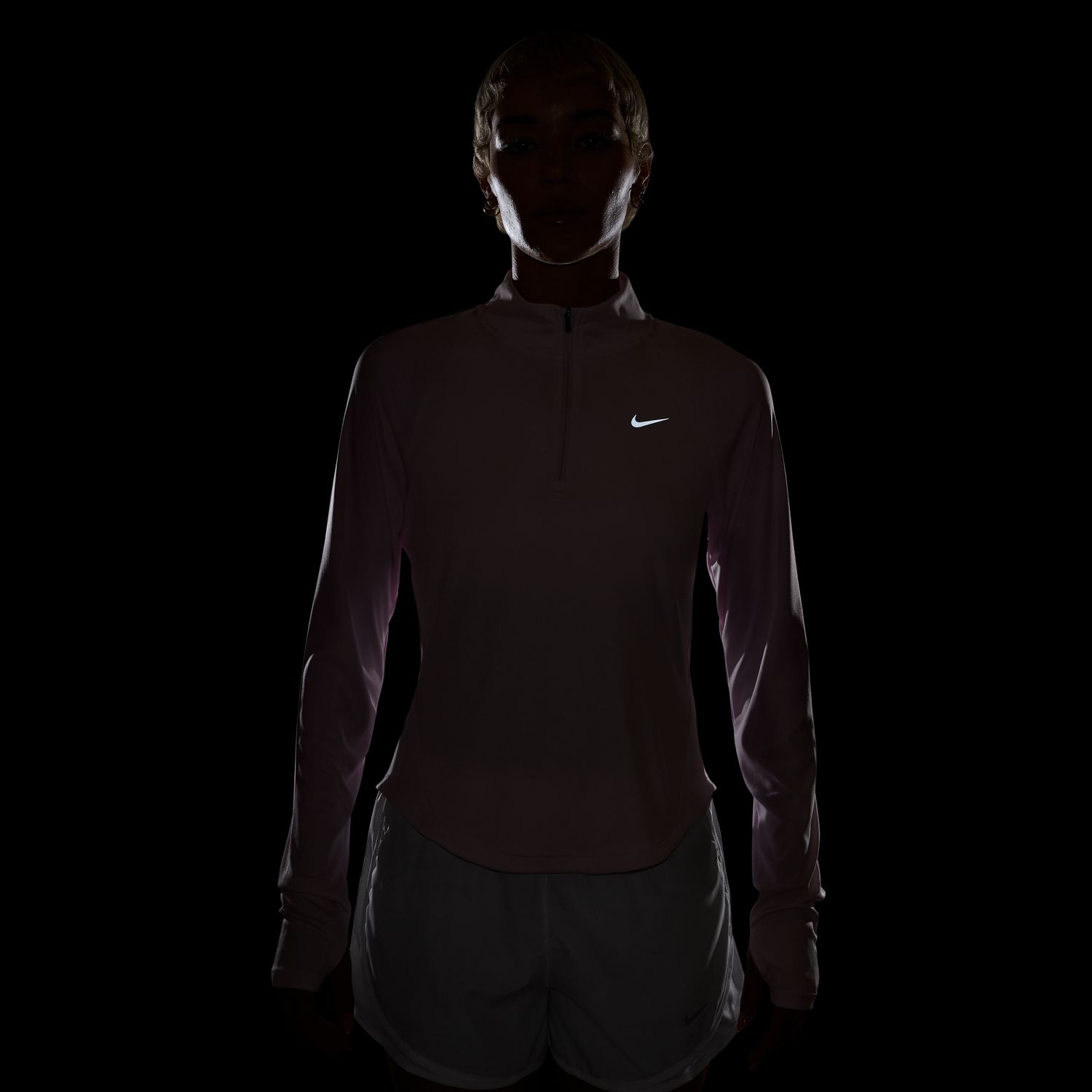 T-shirt de Mulher Tempo Swoosh Rosa-4