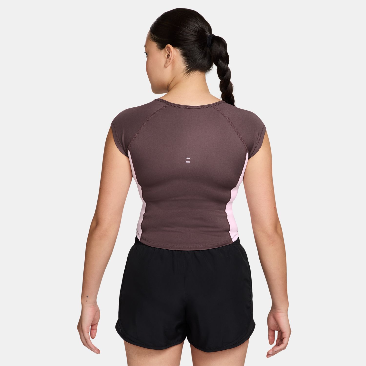 T-shirt Swoosh Run Roxo-2