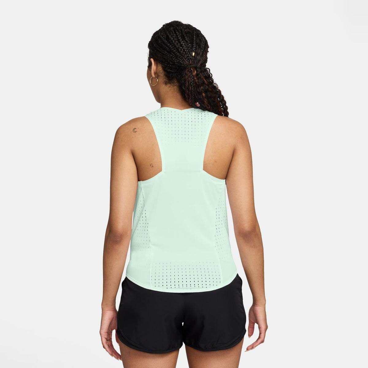 T-shirt de Mulher AeroSwift DF Singlet Verde-2