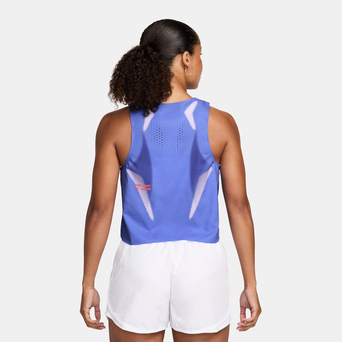 T-shirt de Mulher AeroSwift DF Crop Tank Roxo-2
