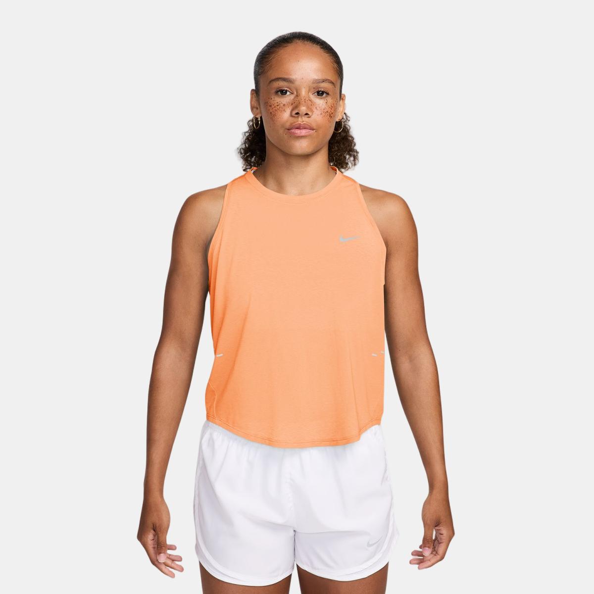 T-shirt de Running de Mulher W NK Swift Nvlt Brthe Tank Laranja-1