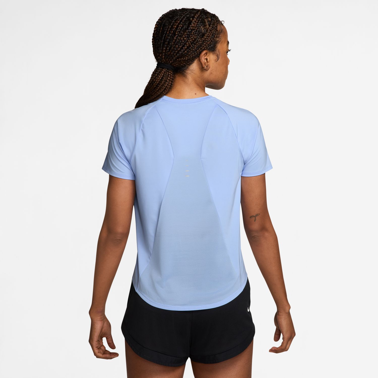 T-shirt de Mulher W NK SWIFT DF TOP SS STNDRD Azul-2