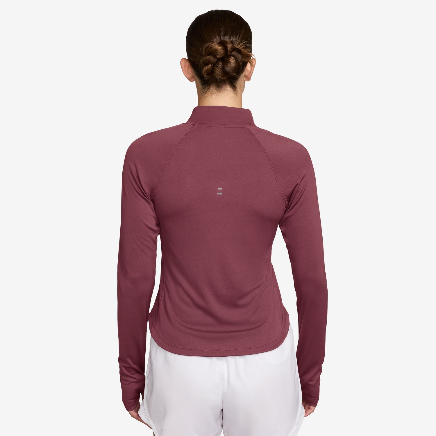 T-shirt de Mulher W NK TEMPO DF HZ TP Vermelho-2