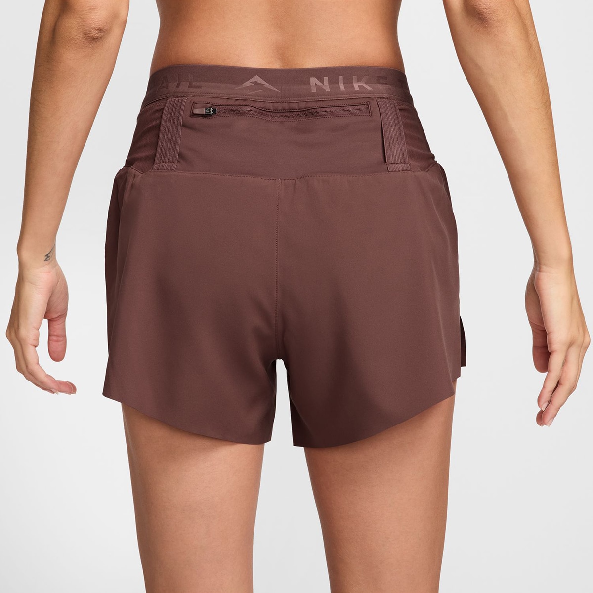 Calções de Mulher Trail Bege-2