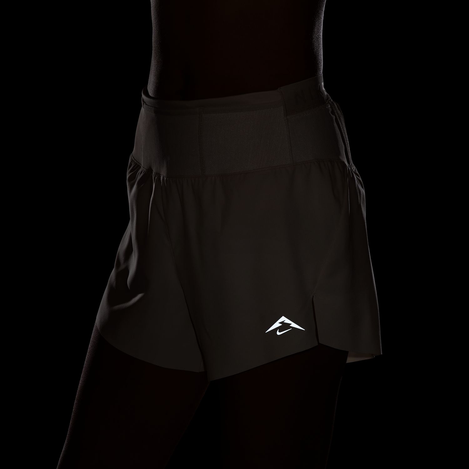 Calções de Mulher Trail Bege-5