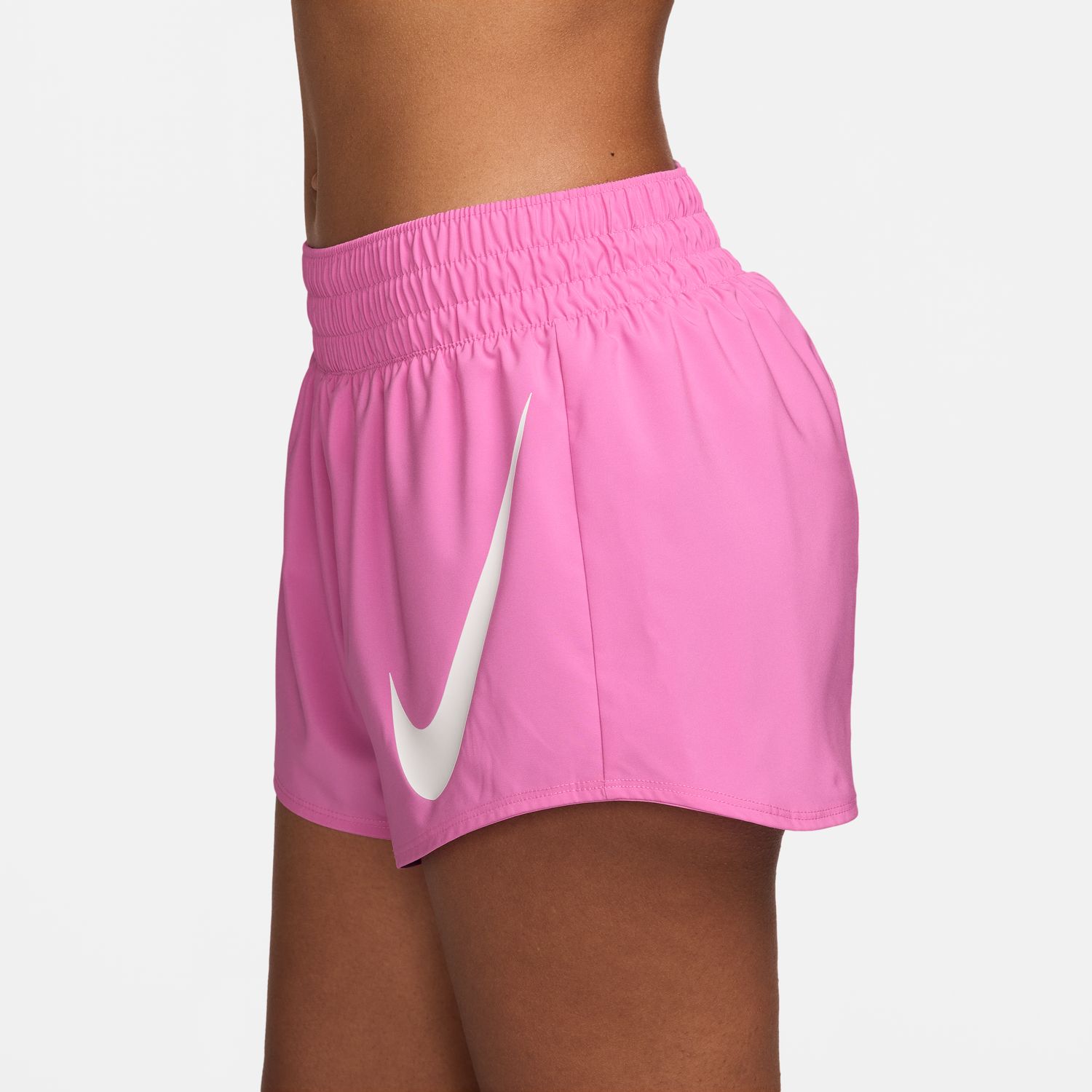 Calções de Mulher One Swoosh Rosa-3