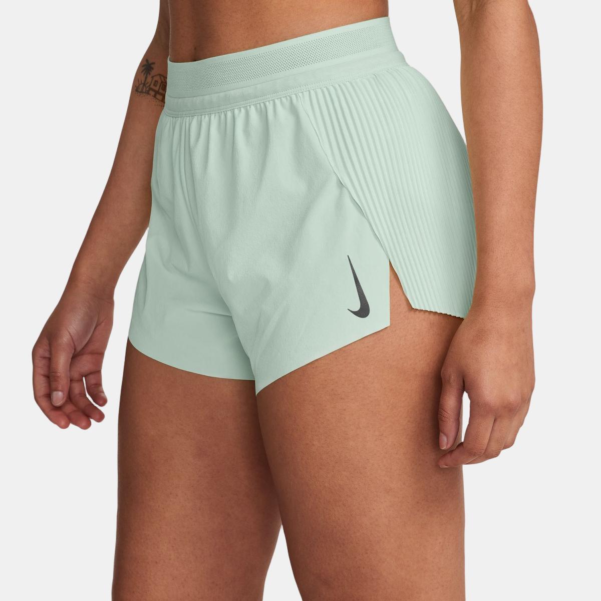 Calções de Mulher AeroSwift DF 3'' Short Verde-3