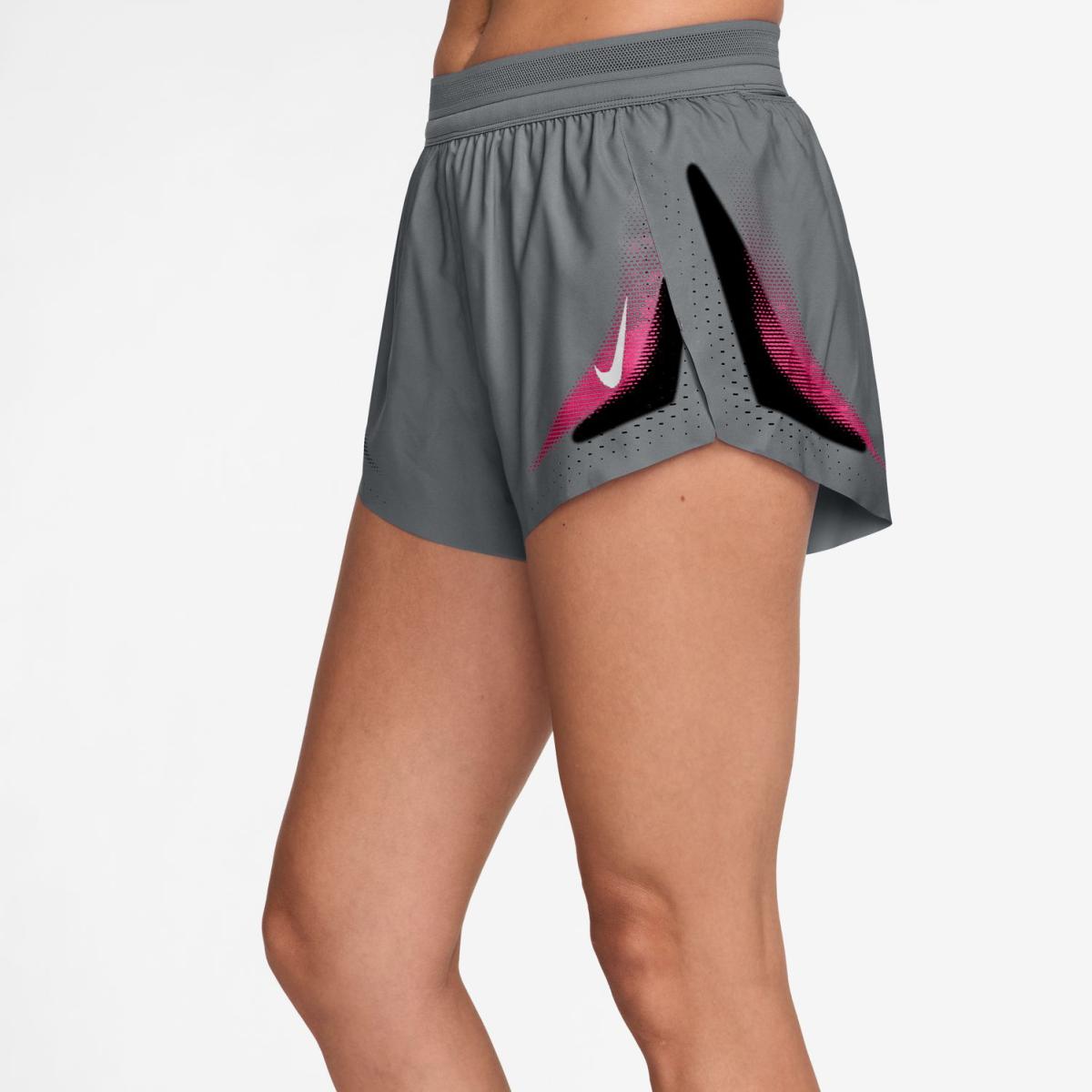Calções de Mulher W Aerosiwft DFAdv 3In Short GX Cinzento-4