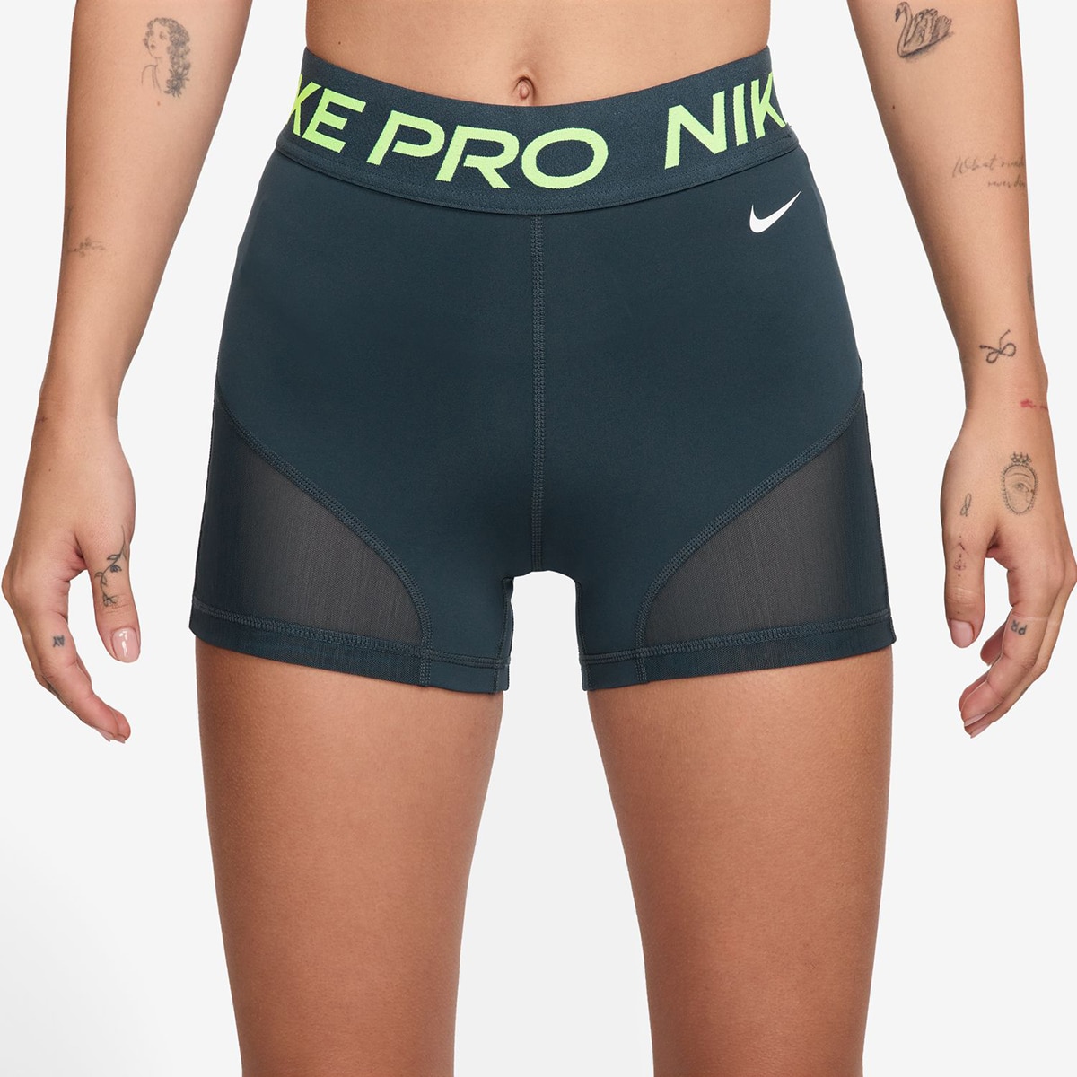 Leggings Tipo Calções de Mulher Pro 3'' Azul-marinho-1
