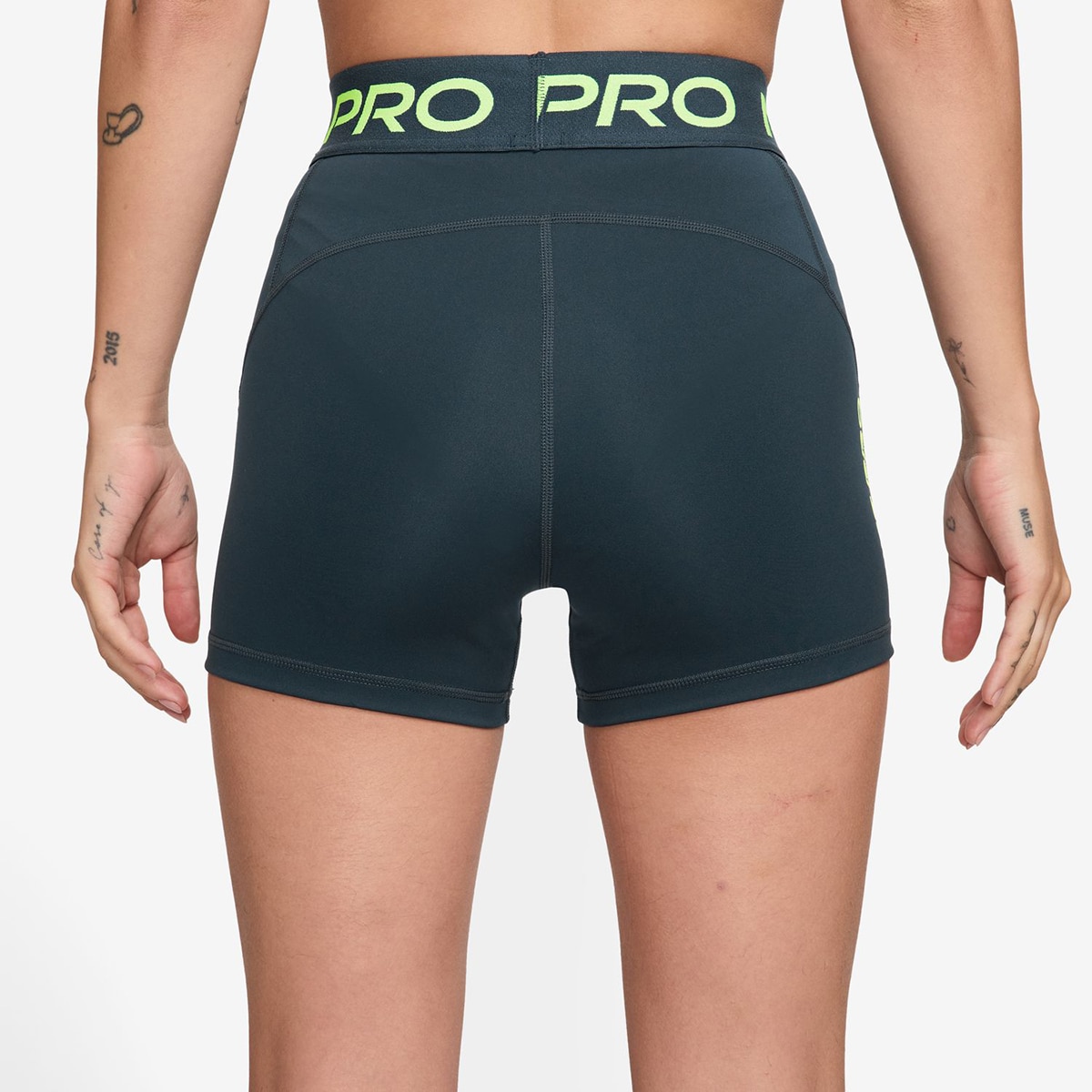 Leggings Tipo Calções de Mulher Pro 3'' Azul-marinho-2