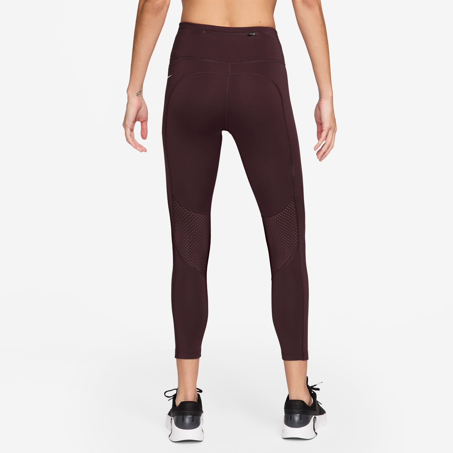 Calças de malha de mulher Fast Nike Vermelho-2