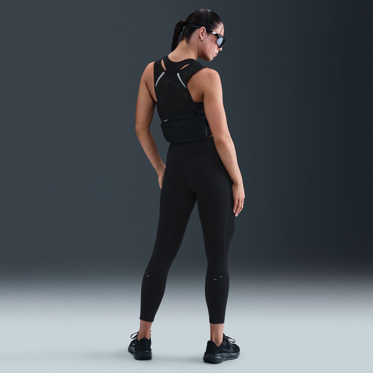 Leggings de Mulher DF Tempo 7/8 Preto-2