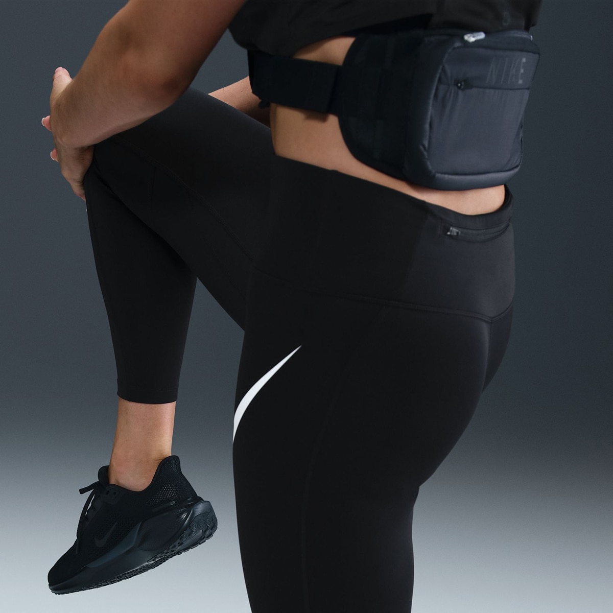 Leggings de Mulher DF Tempo 7/8 Preto-4