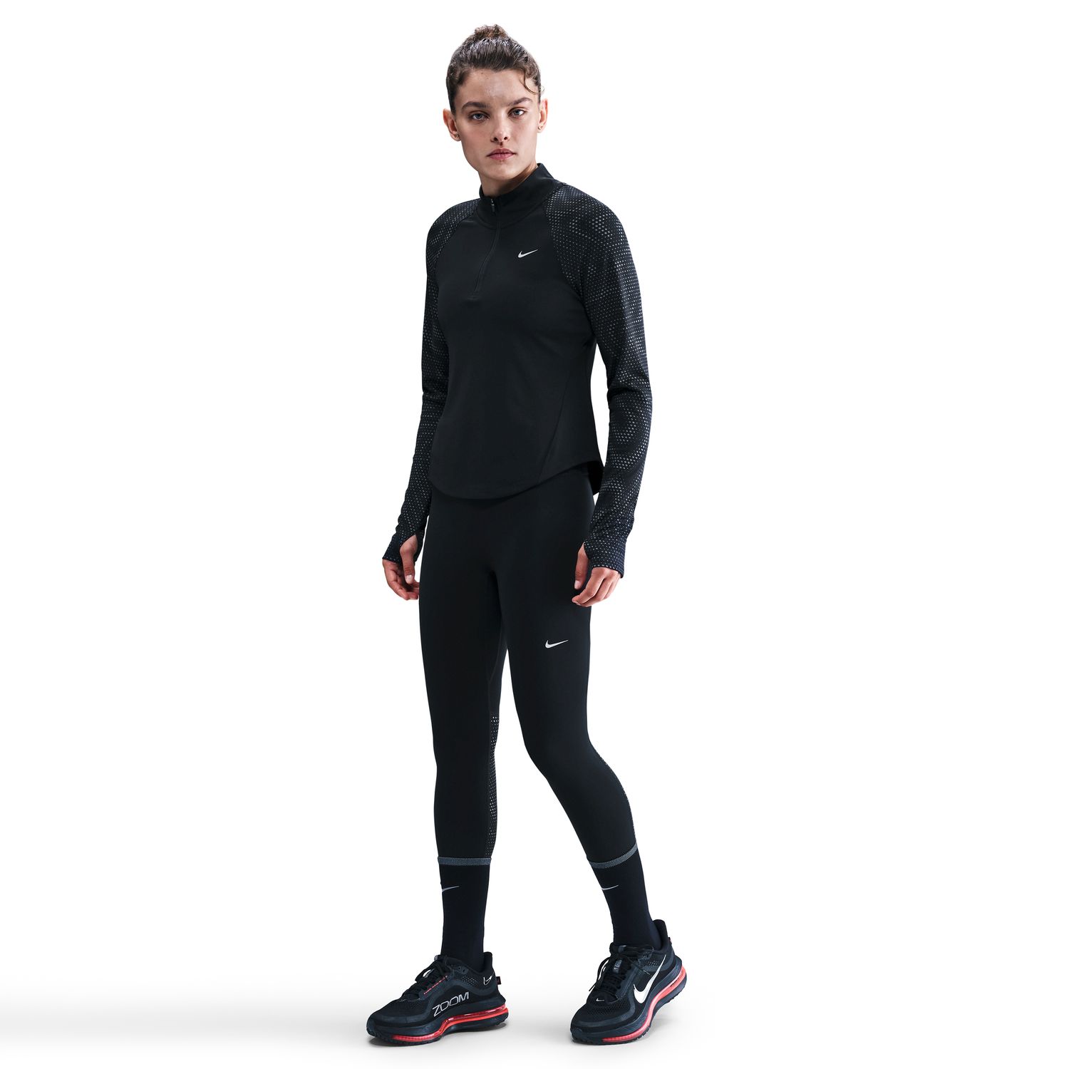 Leggings de Mulher Tempo Flash Preto-1