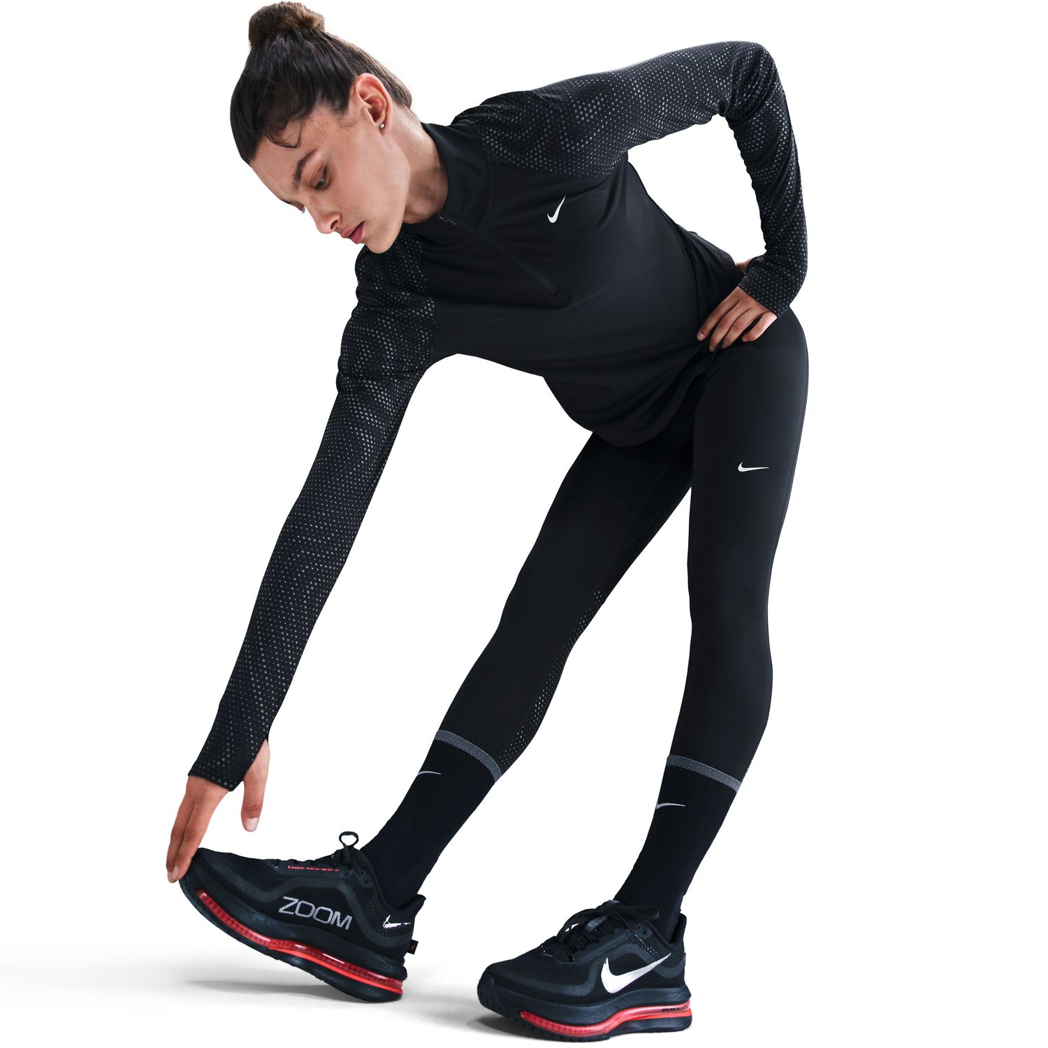 Leggings de Mulher Tempo Flash Preto-5