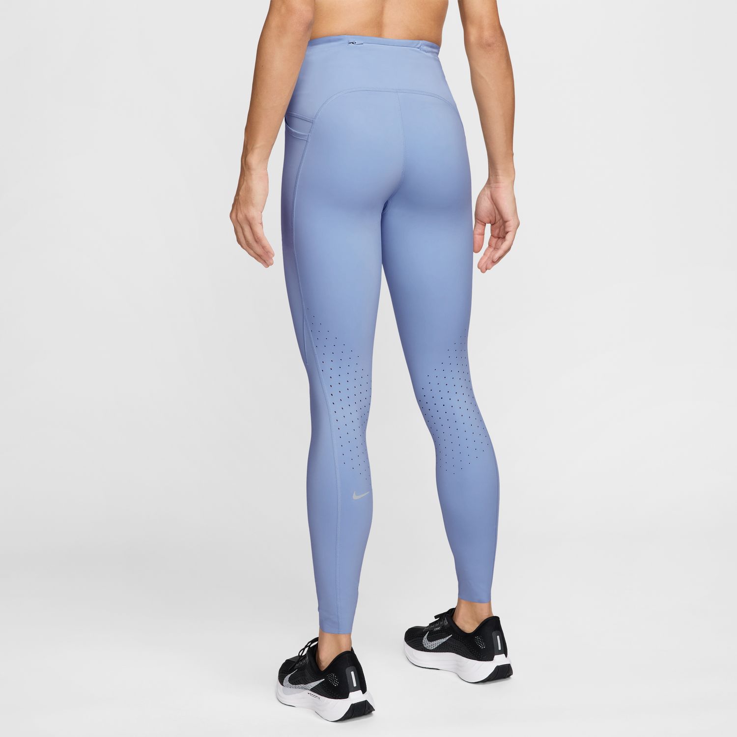 Leggings de Mulher W NK DF SWIFT HR 7/8 TIGHT Azul-2