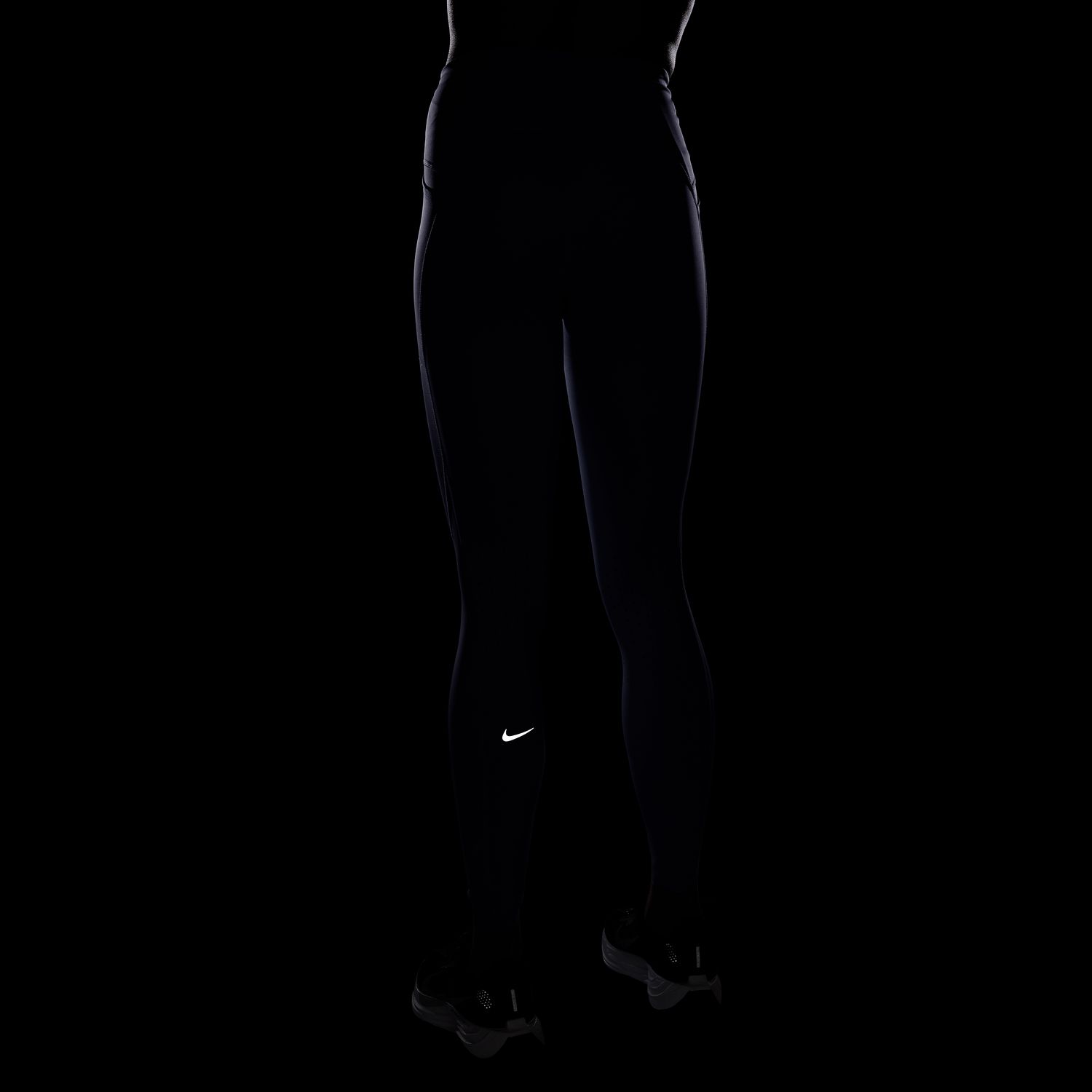 Leggings de Mulher W NK DF SWIFT HR 7/8 TIGHT Azul-4