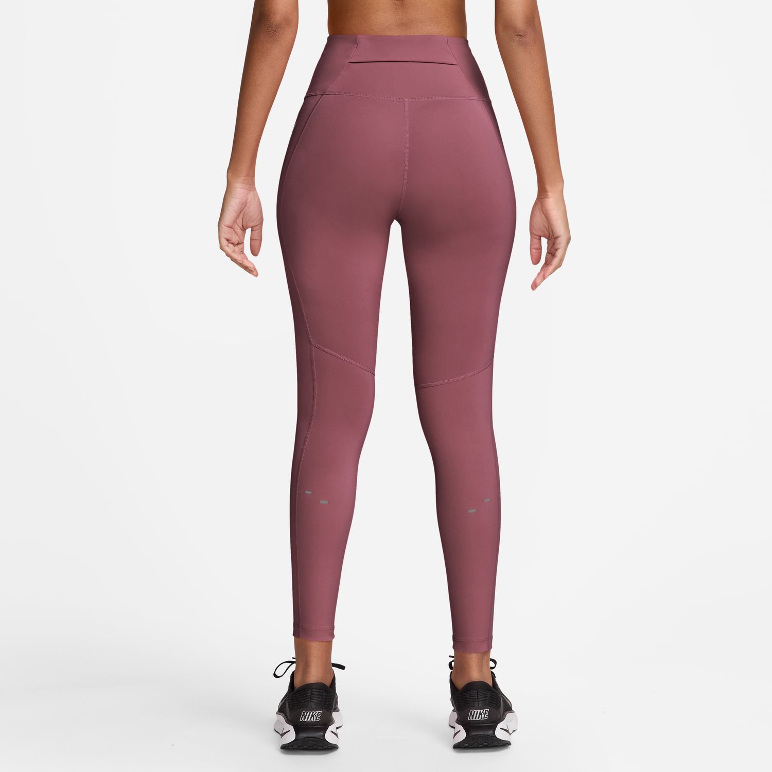 Malla larga de mujer W Nk DF Tempo HR 7/8 Tgt Swhbr Nike - Rojo Rojo-2