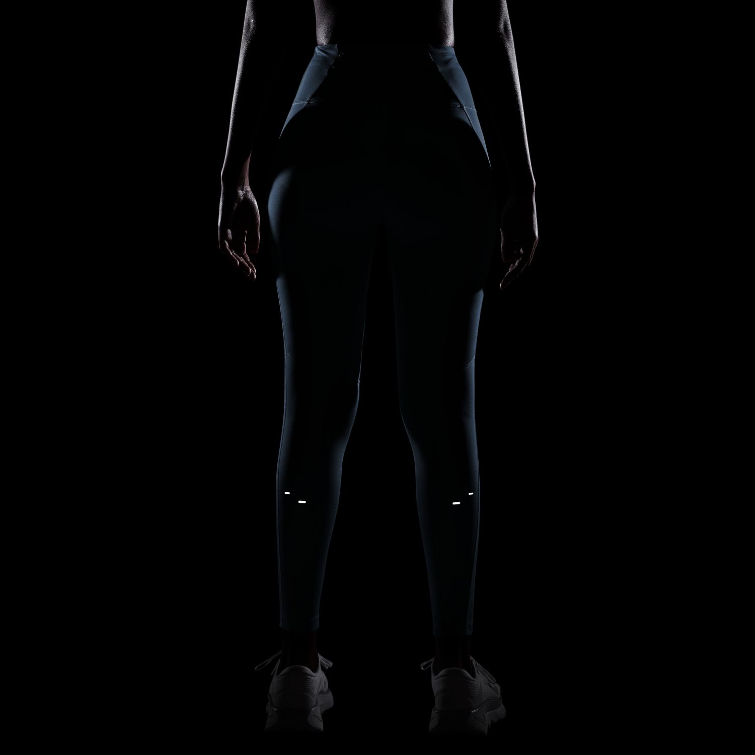 Leggings de Mulher W NK DF TEMPO HR 7/8 TGHT Azul-4