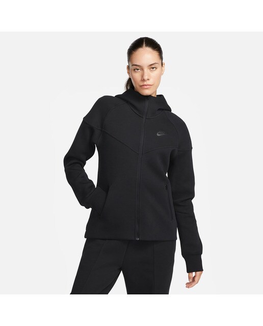 Sweatshirt de Mulher Sportswear Tech Fleece Windrunner Preto-1