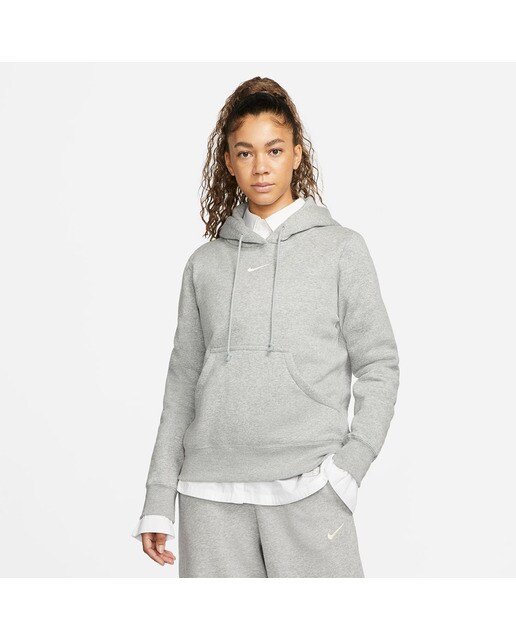 Sudadera de mujer Phoenix Fleece Nike - Gris Gris-1