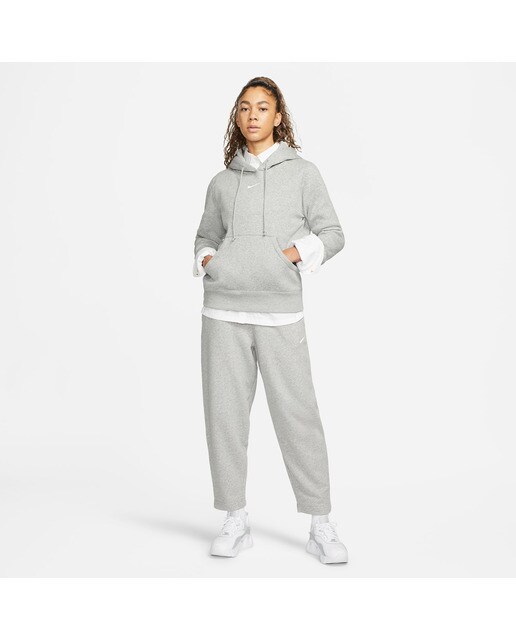 Sudadera de mujer Phoenix Fleece Nike - Gris Gris-9