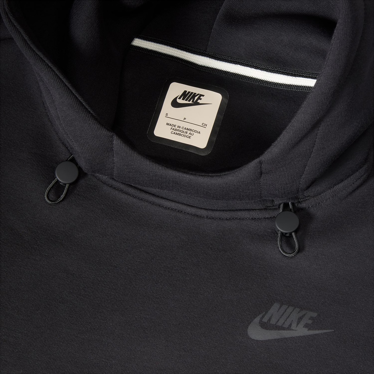 Sweatshirt de mulher Sportswear Tech Fleece Nike Preto-4