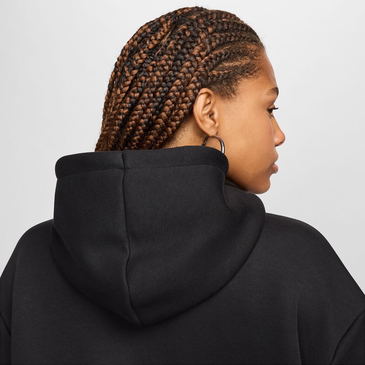 Sweatshirt de mulher Sportswear Tech Fleece Nike Preto-6