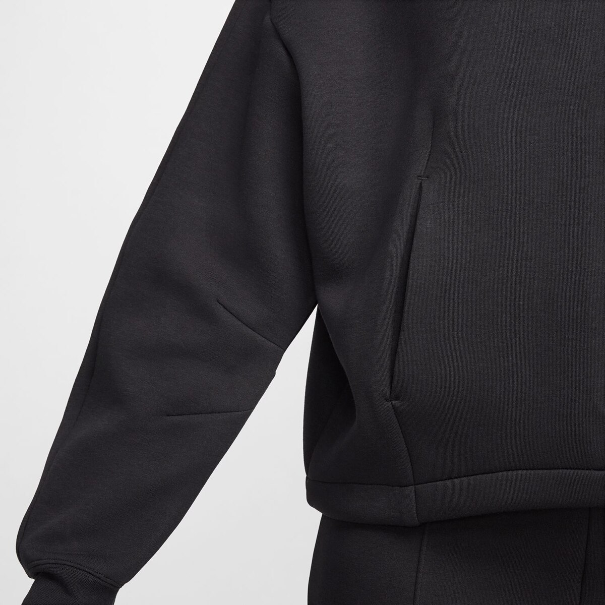 Sweatshirt de mulher Sportswear Tech Fleece Nike Preto-8