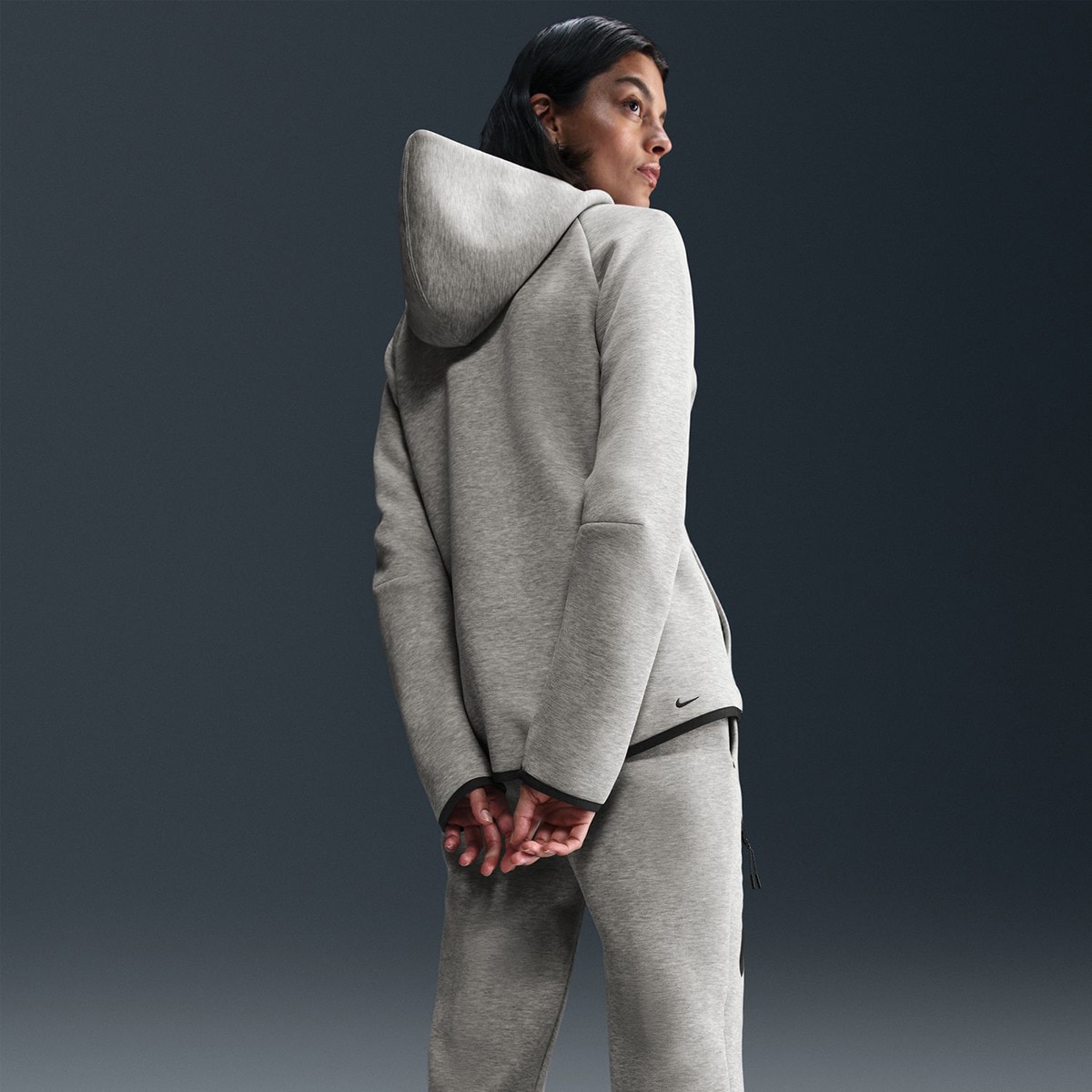 Sweatshirt Sportswear Tech Fleece Windrunner Cinzento-2