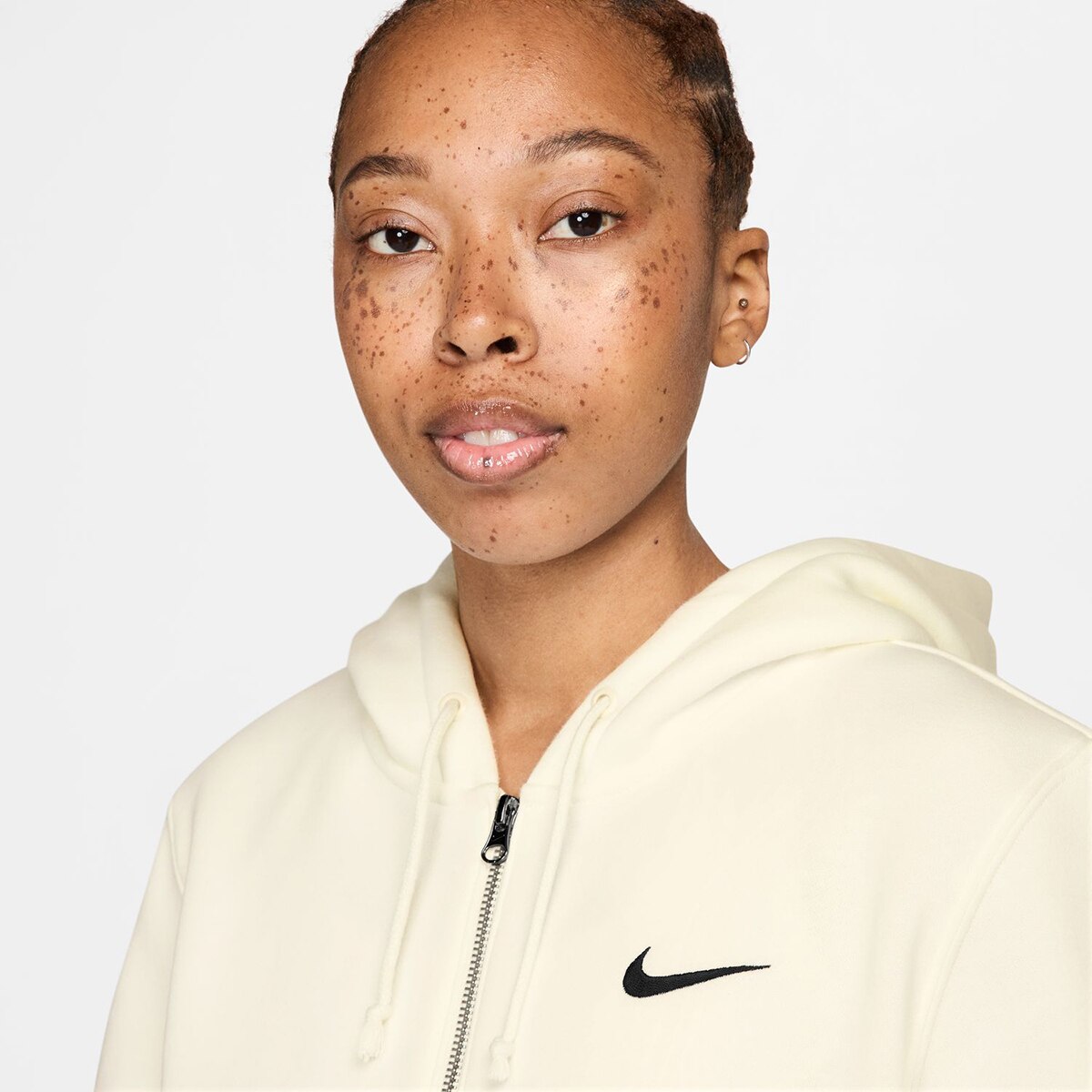 Sweatshirt de Mulher Sportswear Phoenix Fleece Branco-3
