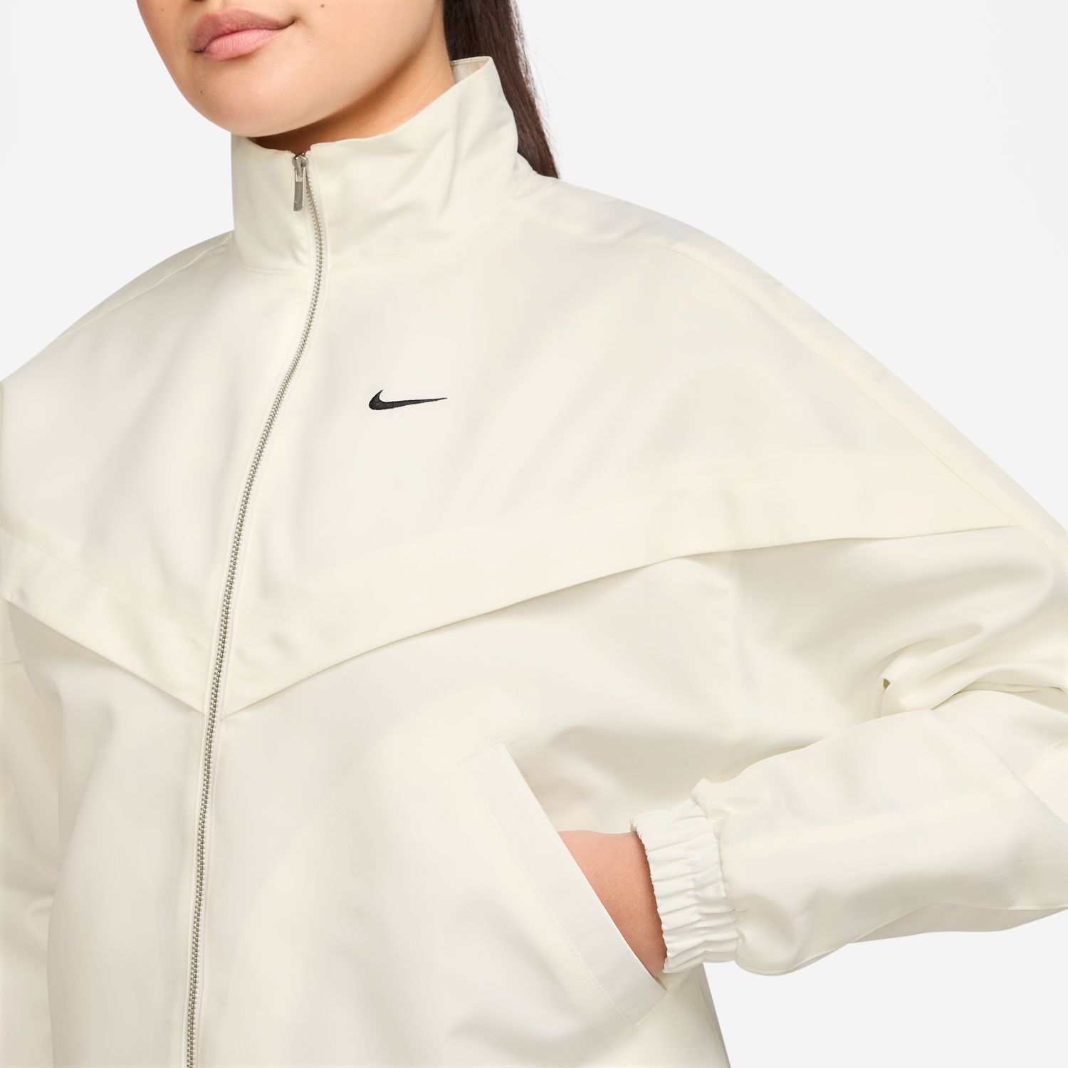 Sweatshirt de Mulher Sportswear Windrunner Branco-3