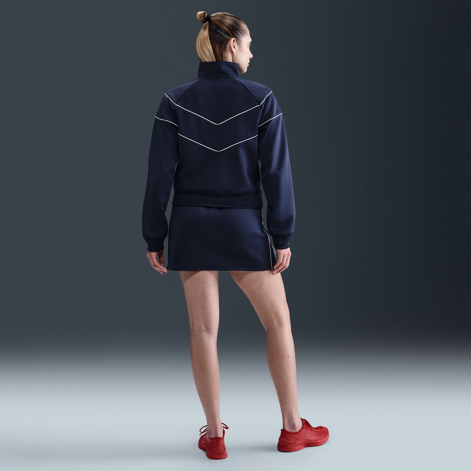 Sweatshirt de Mulher Sportswear Windrunner Azul-marinho-2