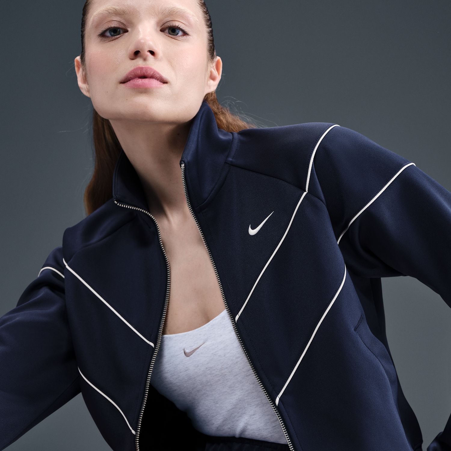 Sweatshirt de Mulher Sportswear Windrunner Azul-marinho-5