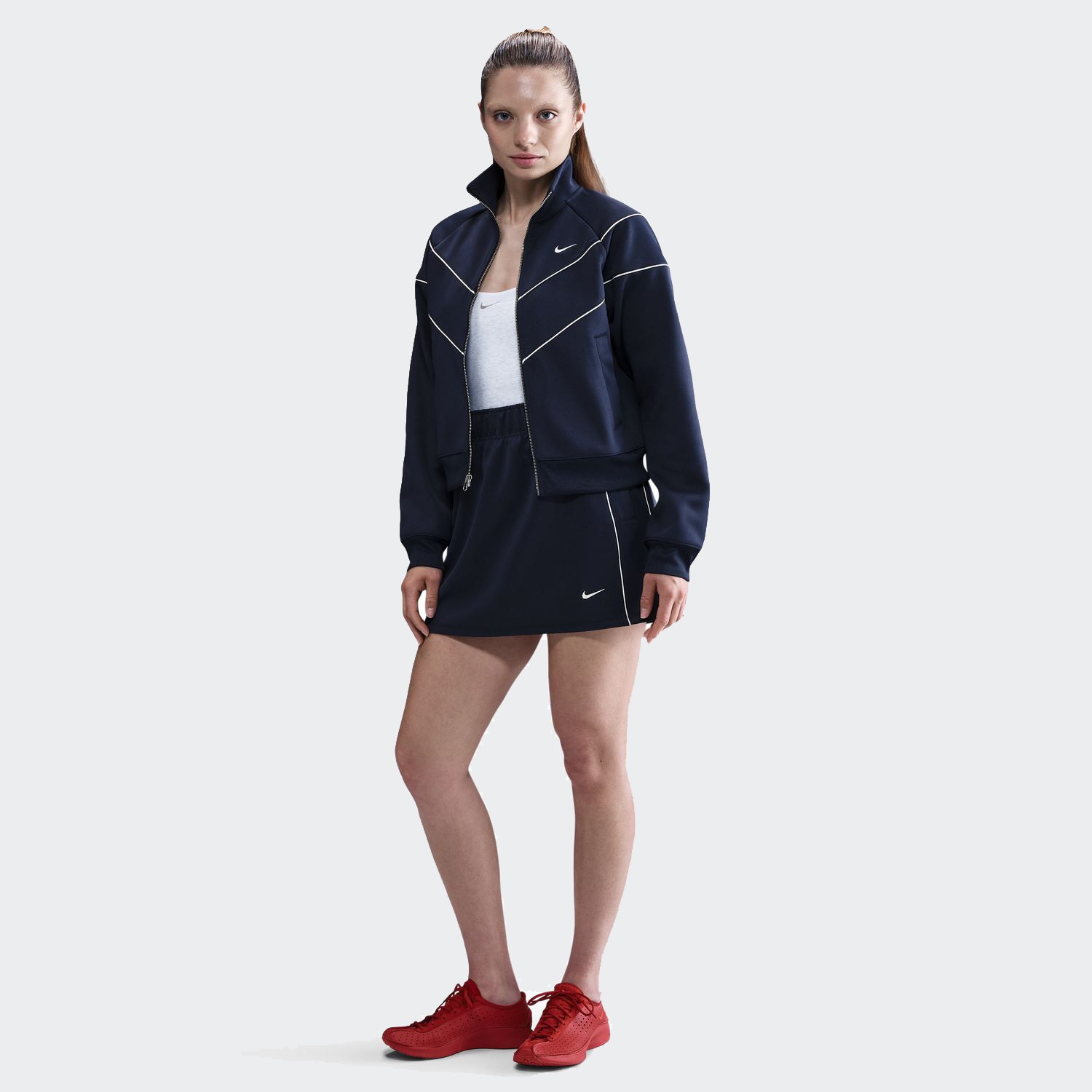 Sweatshirt de Mulher Sportswear Windrunner Azul-marinho-9